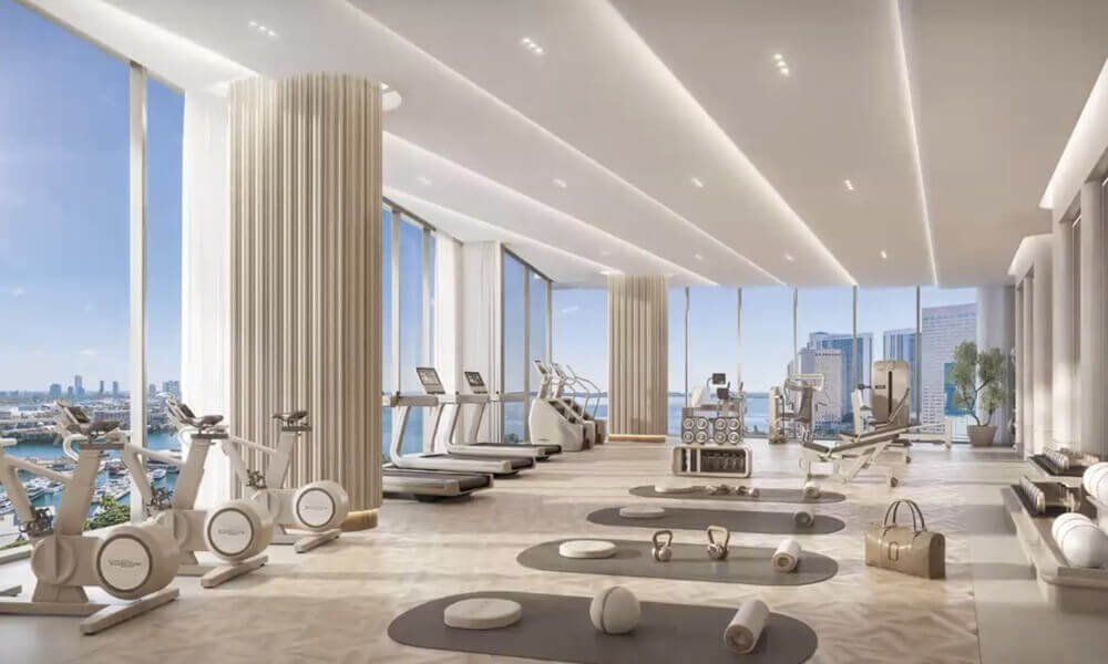 Fitness center Delano Residences