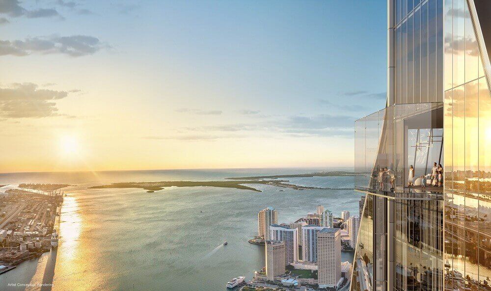 Sky deck observation Delano Miami