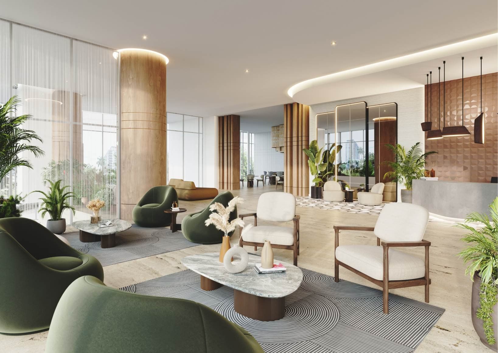 Lobby lounge Edge House